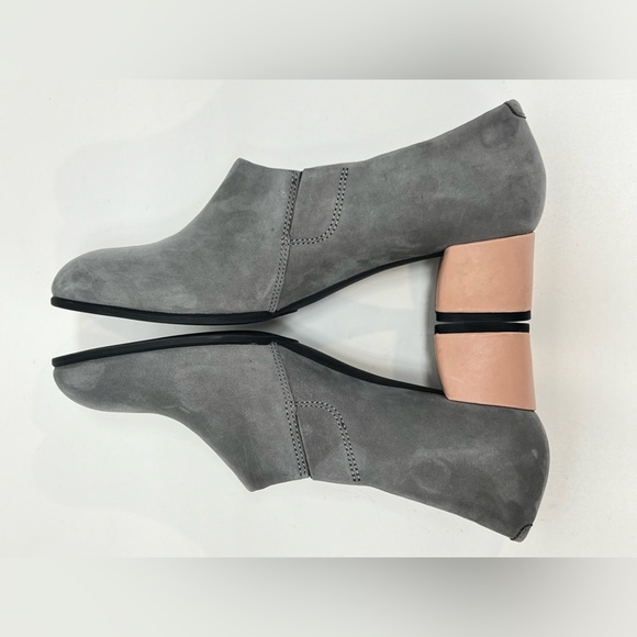 CAMPER Gray suede KATIE block heel slip on shoes size 9 - Picture 5 of 7